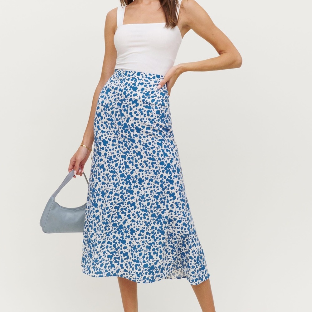 Reformation Bea Skirt in Rainey
